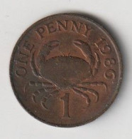 GUERNSEY One Penny 1986 - Guernesey