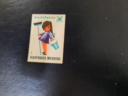 Matchbox Label Kaufhaus Merkur Germany '50's - Boites D'allumettes - Etiquettes