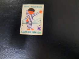 Matchbox Label Kaufhaus Merkur Germany '50's - Boites D'allumettes - Etiquettes