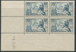 ** COINS DATES (BLOCS DE 4) - ....-1929