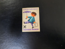 Matchbox Label Kaufhaus Merkur Germany '50's - Boites D'allumettes - Etiquettes