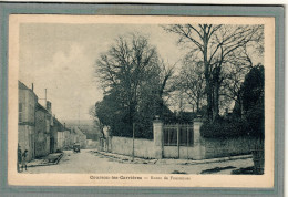 CPA (89) COURSON-les-CARRIERES - Aspect De La Route De Fouronnes En 1942 - Courson-les-Carrières