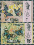 Malaysia Trengganu 1971 SG110-113 Butterflies (2) FU - Trengganu