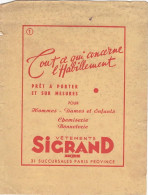 BUVARD Vêtement SIGRAND - Textile & Vestimentaire