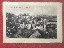 Cartolina - Saluti Da Nicastro ( Catanzaro ) - Il Castello - 1925 - Catanzaro
