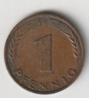 ALLEMAGNE  1  Pfennig  1950 - 1 Pfennig