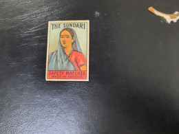 Matchbox Label The Sundari Sweden - Boites D'allumettes - Etiquettes