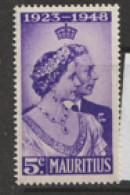 Mauritius  1948  270  Silver Wedding   Unmounted Mint - Mauritius (...-1967)