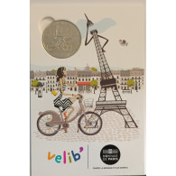 75 - PARIS - VELIB' - TOUR EIFFEL - MONNAIE DE PARIS - 2015 - 2015