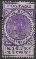 South Australia VFU 1904 SA Watermark 22 Euros - Oblitérés