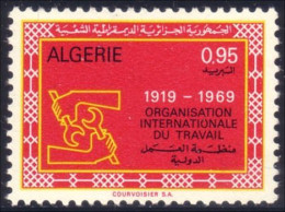 124 Algerie OIT ILO Travail MH * Neuf (ALG-31) - ILO