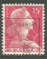 124 Algerie 1955 Marianne Muller 15f (ALG-192) - Used Stamps