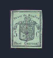 (*) SUISSE - 1843-1852 Timbres Cantonaux Et  Fédéraux