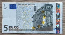 Billet 5 Euro / Euros Trichet Portugal U008 - 5 Euro