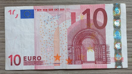 Billet 10 Euro / Euros Autriche J.C Trichet F011 - 10 Euro