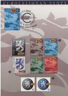 Finland Suomi 2002 Maximum Card, Definitives, Coat Of Arms, Euroleijonan Synty - Maximum Cards & Covers