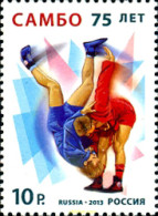 318960 MNH RUSIA 2013 75 AÑOS DE ARTES MARCIALES UNIVERSALES SAMBO - Unused Stamps