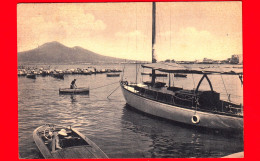 ITALIA - Campania - CASTELLAMARE DI STABIA (Napoli) - Il Vesuvio Visto Dal Golfo - Cartolina Viaggiata 1961 - Castellammare Di Stabia