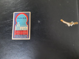 Old Matchbox Label Tunisie - Boites D'allumettes - Etiquettes