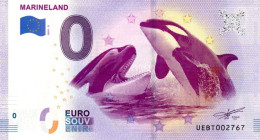 Billet Touristique - 0 Euro - France - Marineland (2019-3) - Pruebas Privadas