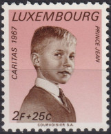 1967 Luxemburg Prince Jean (*1957) ** Mi:LU 761, Sn:LU B260, Yt:LU 712, Sg:LU 811 - Nuevos