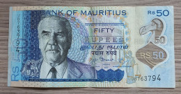 50 Rupees 2013 Polymere Mauritius - Mauritius