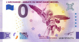 Billet Touristique - 0 Euro - France - L'Archange - Abbaye Du Mont-Saint-Michel (2023-2) - Pruebas Privadas