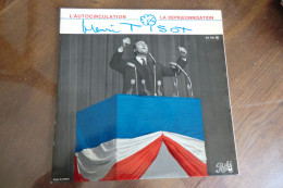 Disque 25 CM - Henri Tisot - L"autocirculation - Pathé AT 1144 M - France 1962 - Humour, Cabaret