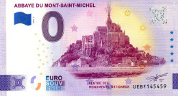 Billet Touristique - 0 Euro - France - Abbaye Du Mont-Saint-Michel (2024-3) - Pruebas Privadas