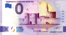 Billet Touristique - 0 Euro - France - Remparts D'Aigues-Mortes (2023-1) - Pruebas Privadas