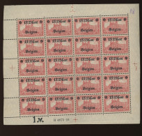 1916 Kleinboden Dent 14 1/4 X 14. **. Luxes. Cote 600-€. POSTFRICH - OC1/25 General Government