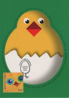 Finland Suomi 2001 Maximum Card, Hauskaa Pääsiäista, Happy Easter, Egg Eggs Chicken - Maximum Cards & Covers