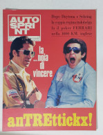 60211 Autosprint A. XII N. 16 1972 - Andretti Ickx / Daytona E Sebring / Ferrari - Motores