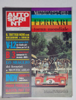 60225 Autosprint A. XII N. 21 1972 - Ferrari Mondiale / ALFA V12 / Montecarlo - Motores