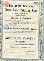 The ANGLO-AMERICAN CIRCLE ROLLER SKATING RINK (Antwerp) - Sports