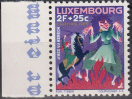 1965 Luxemburg Fairy Tale "The Witch Of Koerich" (from Capellen) ** Mi:LU 719, Sn:LU B248, Yt:LU 674, Sg:LU 773, - Nuevos