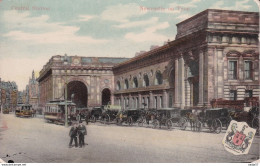 Central Station Newcastle On Tyne Trams 1909 - Newcastle-upon-Tyne