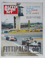 62166 Autosprint A. XII N. 18 1972 - Fittipaldi, Olé! - GP Spagna - Motores