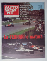 62176 Autosprint A. XII N. 29 1972 - La Ferrari è Matura - Motores