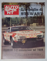 62185 Autosprint A. XII N. 39 1972 - L'orgoglio Di Stewart Vale 15 Milioni - Motores