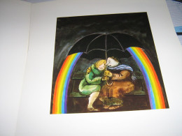 Tomi Ungerer , Estampe Arc En Ciel Dans La Nuit - Art Contemporain