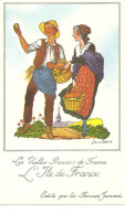 Carte Publicitaire - L'Ile De France - Farines Jammet - Ile-de-France