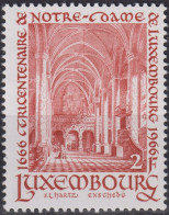 1966 Luxemburg Interior Of Luxembourg Cathedral  ** Mi:LU 730, Sn:LU 437, Yt:LU 681, Sg:LU 780, AFA:LU 722 - Nuevos