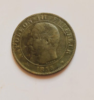 5 CENTIMES NAPOLEON III 1855 MA Ancre  (B15 09)F - 5 Centimes