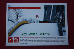 Russia  SOCHI Olympic Games 2014 Ski Jumping  Center View-  Postcard From The Set - Olympische Spiele