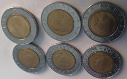 50 MONETE ITALIA 500 LIRE LUCA PACIOLI OTTIME CONDIZIONI - 500 Liras