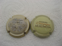 LOT DE 2 Capsules De Champagne MIGNON PIERRE - Mignon, Pierre