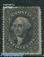 United States Of America 1857 12c, George Washington, Unused Hinged, Unused (hinged) - Nuovi