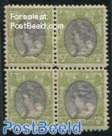 Netherlands 1899 20c, Perf. 11.5x11, Block Of 4 [+], Unused (hinged) - Unused Stamps