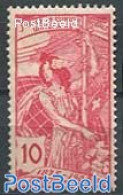 Switzerland 1900 10c, UPU, Plate I, Rosared, Stamp Out Of Set, Mint NH, U.P.U. - Nuovi